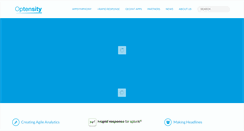 Desktop Screenshot of optensity.com